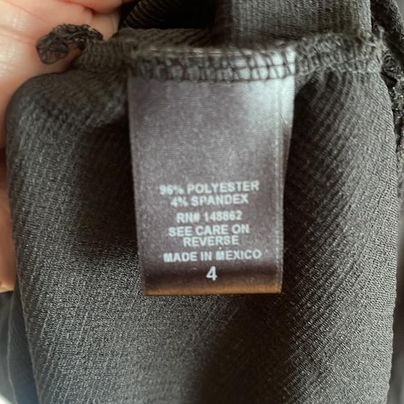 Torrid Black Twist Front Top - Sz 4 new with tags! - Picture 4 of 5